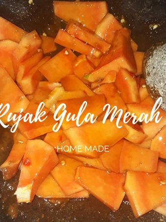 Langkah Gampang Membuat Resep Rujak Gula Merah yang Uenak Anti Ribet, Bikin Ngiler