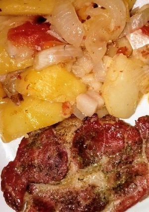 Tarja, vele együtt sült burgonya recept fotója
