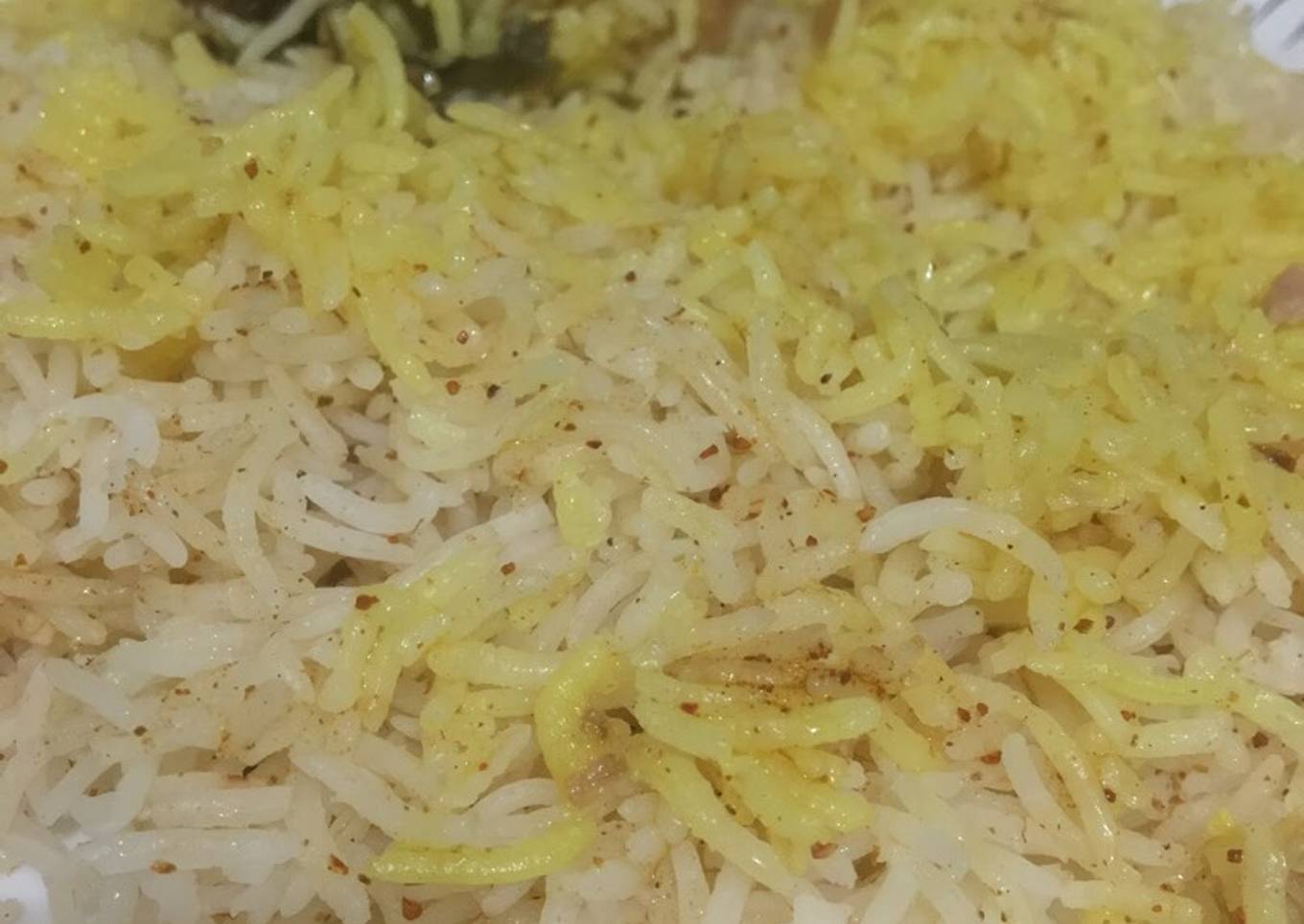 Fish nurmahali biryani