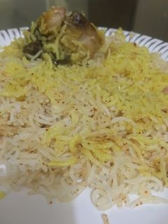 A picture of Fish nurmahali biryani.