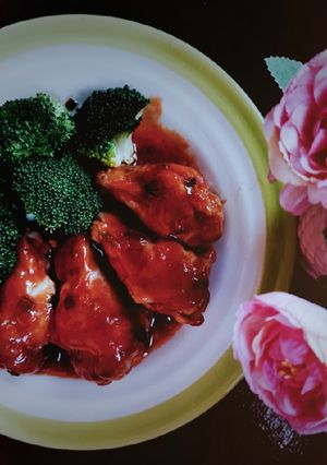 รูปของ ปีกไก่น้ำแดง