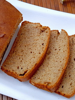 A picture of Eggless Whole Wheat Banana Bread.