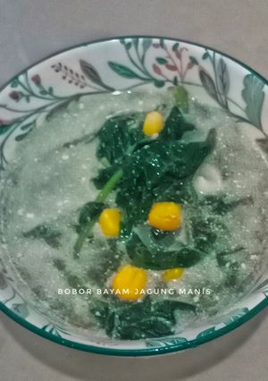 Foto resep 169: Bobor Bayam Jagung Manis