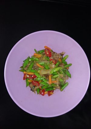 Foto resep Tumis Buncis Hati Ampela