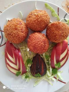 Sajtgolyók rántva recept fotója