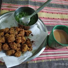 A picture of Moong dal mangodi.