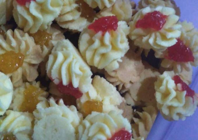 Kue semprit lembut 3 bahan