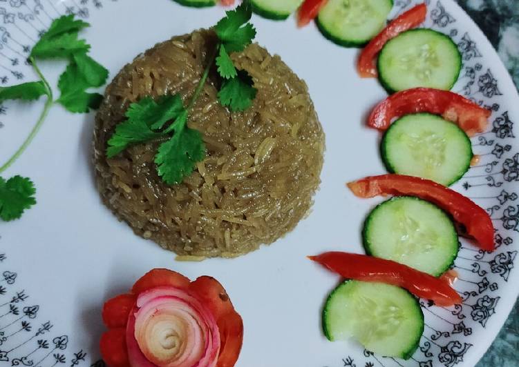 Steps to Make Any-night-of-the-week Jaggery rice