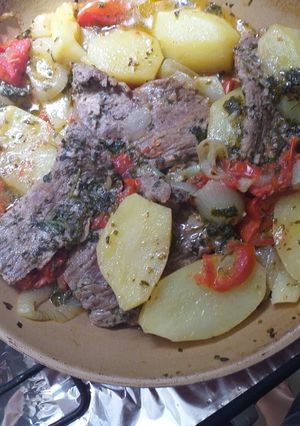 Foto de Carne com batatas da Nona