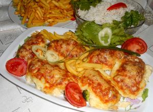 Brokkolis –besameles csirkemell recept fotója