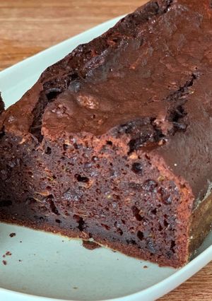 Une photo de Cake 100% chocolat (et courgette)