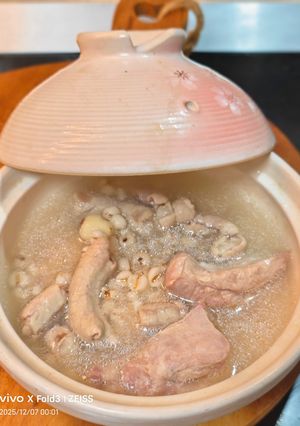 在家也能自己煮四神湯 的食譜成品照片