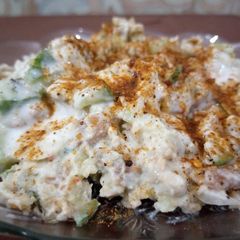 A picture of Left over raita ki dahi pakoriyan 😋.