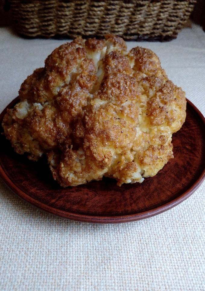 Цветная капуста с пастой тахини