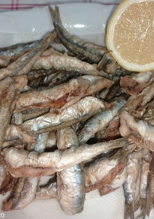 Una foto de Boquerones fritos