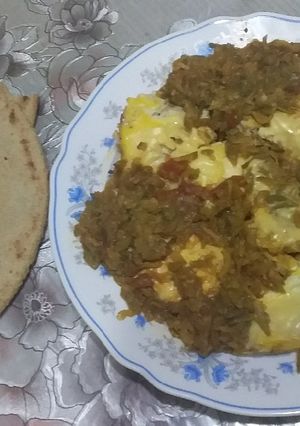 صورة لوصفة شكشوكة الجريوات (القرعة)