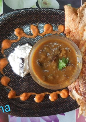 A picture of Dosa South Indian Pancakes.