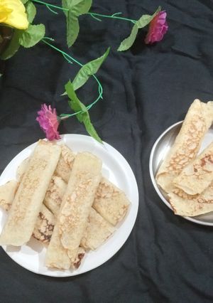ক্ষীরের পাটিসাপটা (Khirer patisapta recipe in bengali) রেসিপির প্রধান ছবি