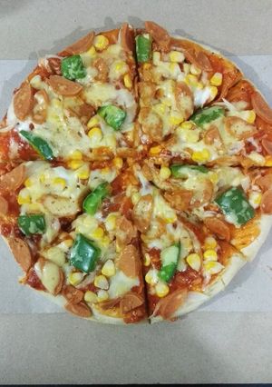 Foto resep Pizza empuk homemade