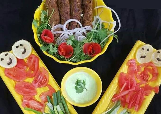 How to Prepare Eric Ripert Chicken sheek kabab🍢