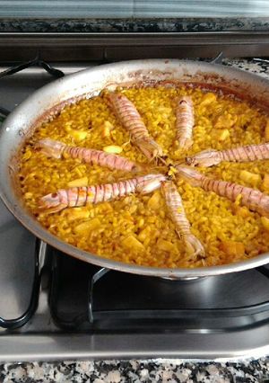 Una foto de Paella del Mar