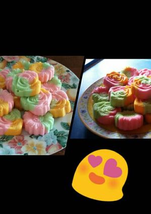 Foto resep Bolu Kukus Mawar ala Maya