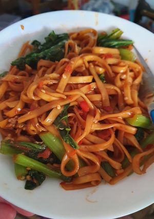 Foto resep Bakmie pedas