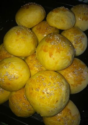 Una foto de Pancitos dulce con puré de calabaza😋