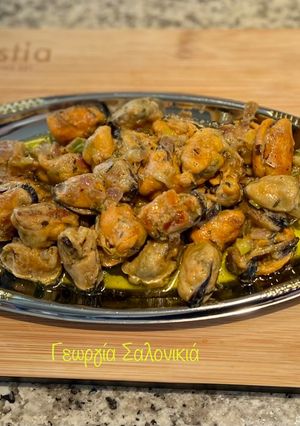 Φωτογραφία της συνταγής Μύδια Σαγανάκι🥘