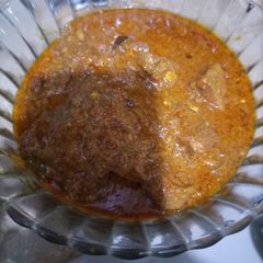 A picture of Dhaba gosht.