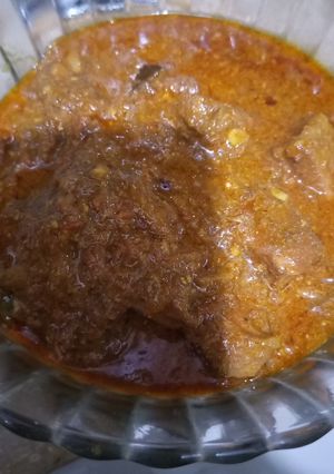 A picture of Dhaba gosht.