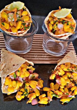 પાપડ કૉર્ન ચાટ(Papad Corn Chat Recipe In Gujarati) રેસીપી મુખ્ય ફોટો