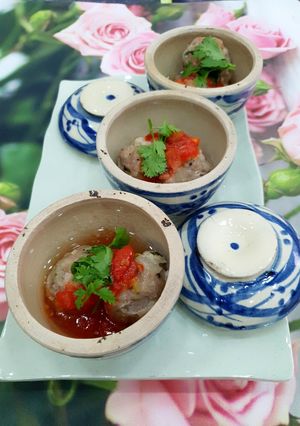 Hình của món Xíu mại.