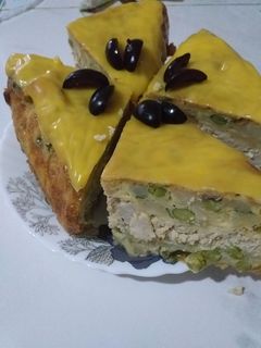 صورة لوصفة طاجين من بواقي الدجاج الطايبة 😘😘 بنة طاجين الجبن 😋🤩