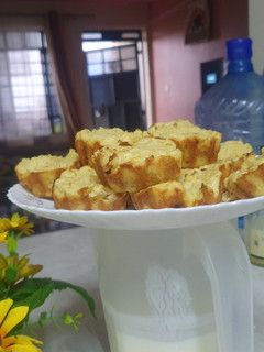 A picture of Mashed potato muffins.