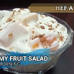 Creamy fruit salad A picture of Creamy fruit salad.