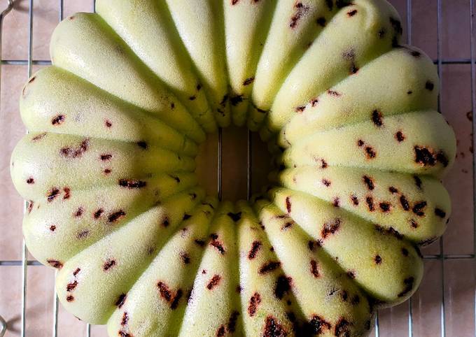 Resep Bolu pandan putih telur, Bisa Manjain Lidah