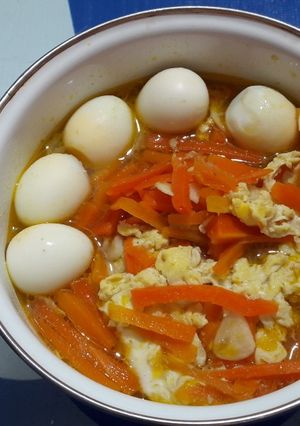 Foto resep Cah Wortel Telur
