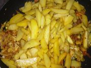 A picture of irish potatoes chips
