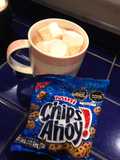 Chocolate caliente con malvaviscos