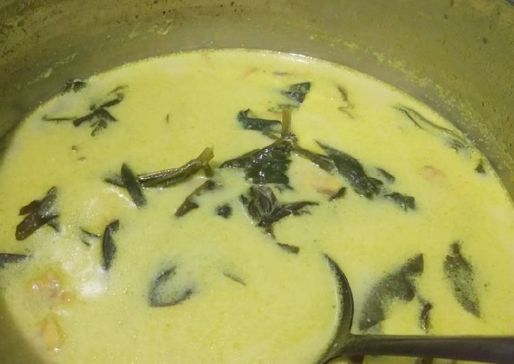 Bahan Bobor daun lembayung tempe | Langkah Membuat Bobor daun lembayung tempe Yang Enak Dan Mudah