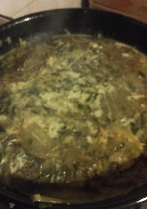 Una foto de Tortilla de Acelga