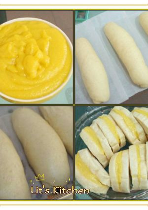 Foto resep Roti kukus srikaya