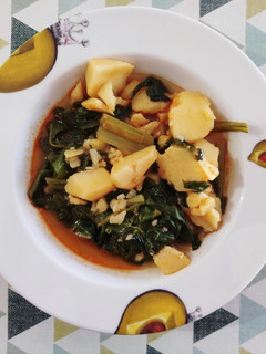 Una foto de Acelgas con patatas en Olla GM