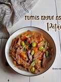 Tumis Layur Asin Petai