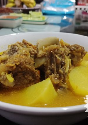 Foto resep Asam pedas daging (gangan darat daging)