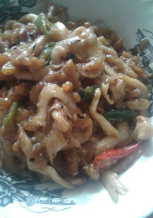 Foto resep Tumis jamur udang saus lada hitam