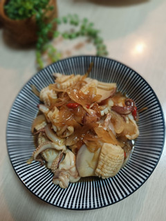 燒肉水果醬燒透抽 的食譜成品照片