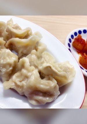 A picture of Microwave Frozen Dumplings 🥟.