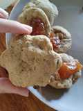 Cookies vainilla y chips (sin huevo)